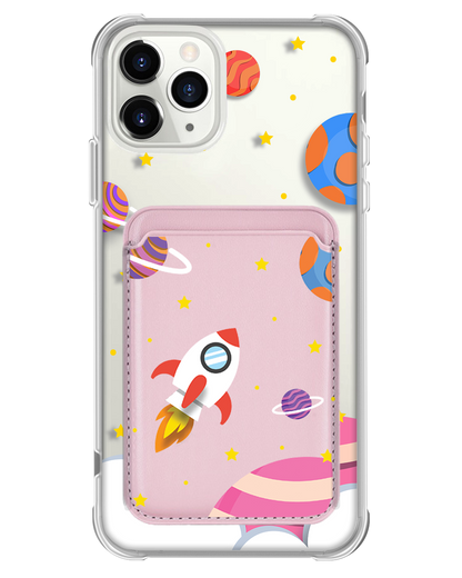 iPhone Magnetic Wallet Case - Neverland