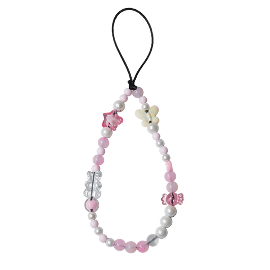 Beaded Strap  - Pearl Pink