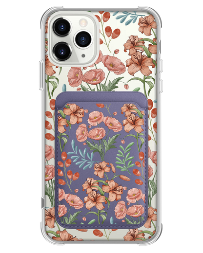 iPhone Magnetic Wallet Case - Nora