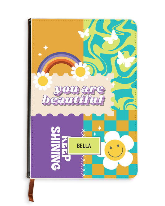 Leather Bookpaper Notebook - Abstract Quotes 6.0