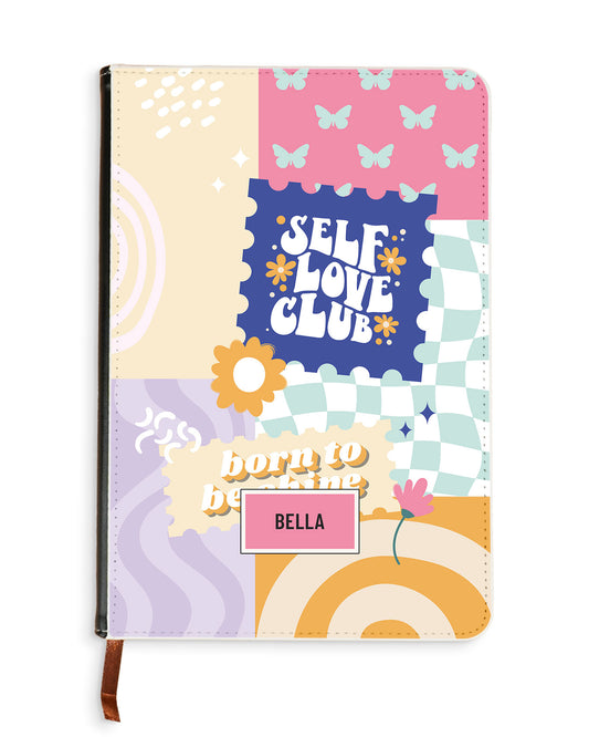 Leather Bookpaper Notebook - Abstract Quotes 7.0