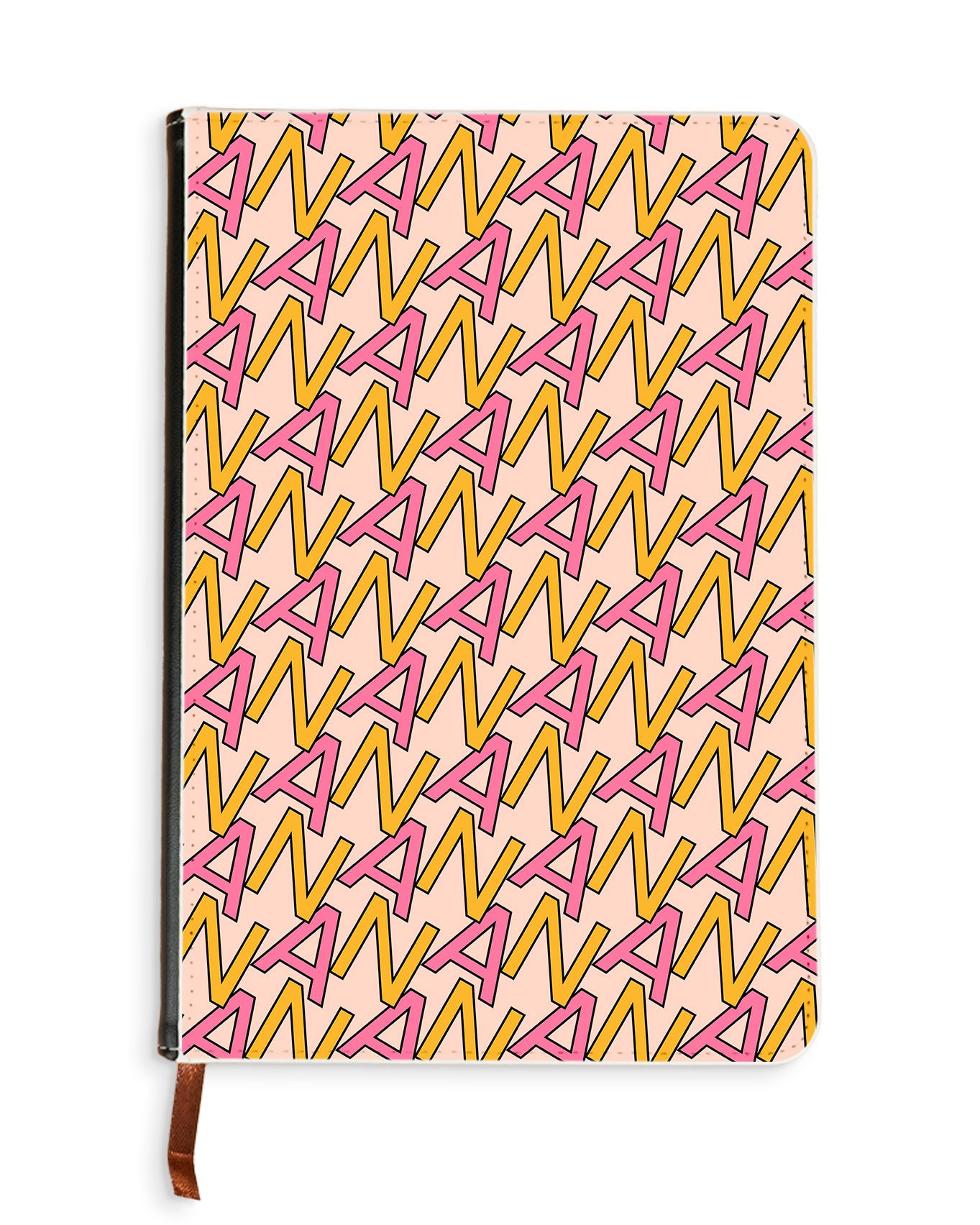 Leather Bookpaper Notebook - Initial Monogram 3.0