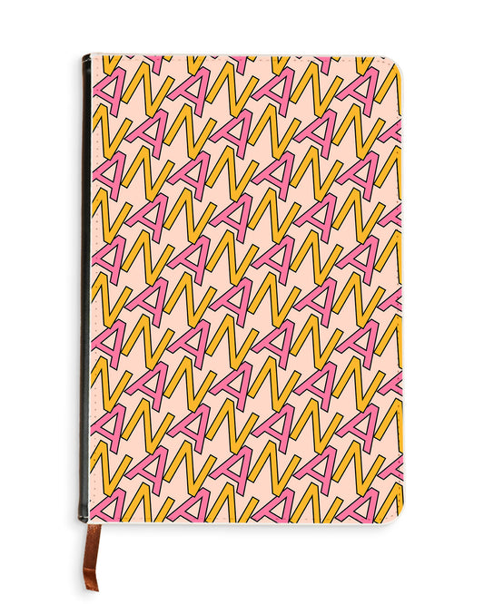 Leather Bookpaper Notebook - Initial Monogram 3.0