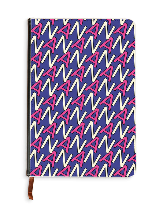 Leather Bookpaper Notebook - Initial Monogram 6.0