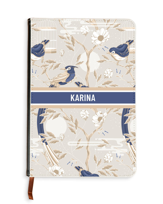 Leather Bookpaper Notebook - Lovebird 1.0