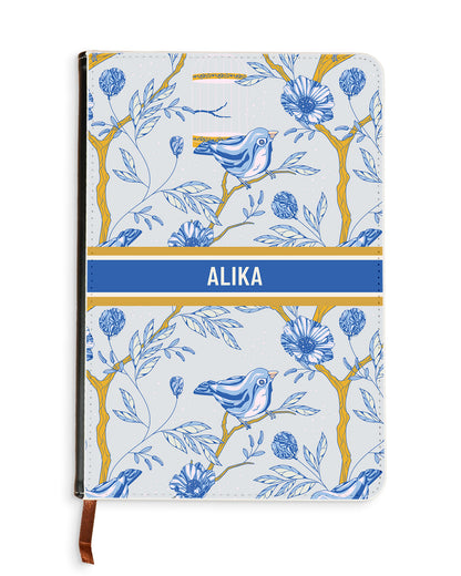 Leather Bookpaper Notebook - Lovebird 10.0