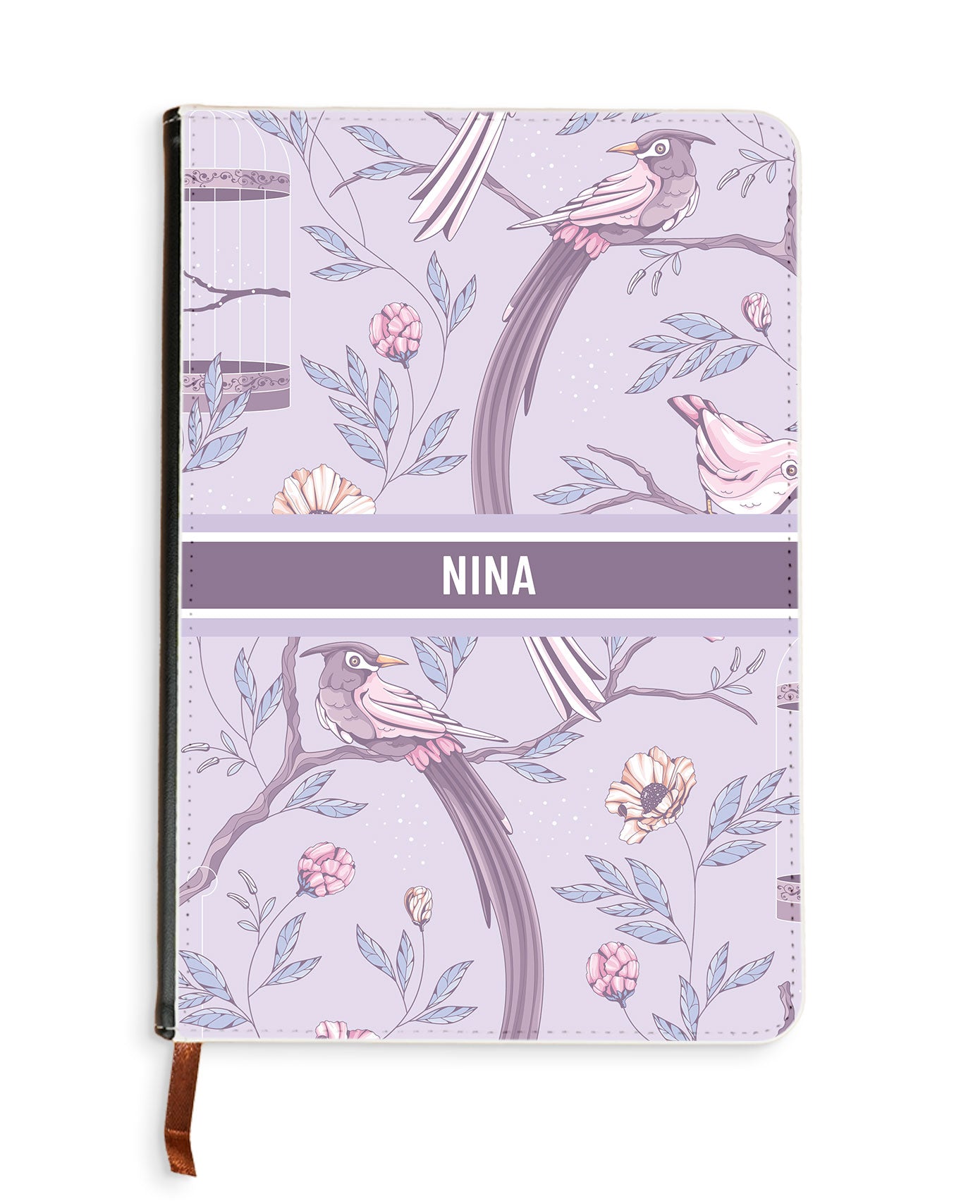 Leather Bookpaper Notebook - Lovebird 4.0