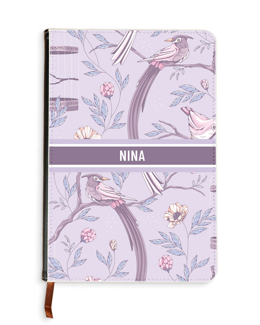 Leather Bookpaper Notebook - Lovebird 4.0