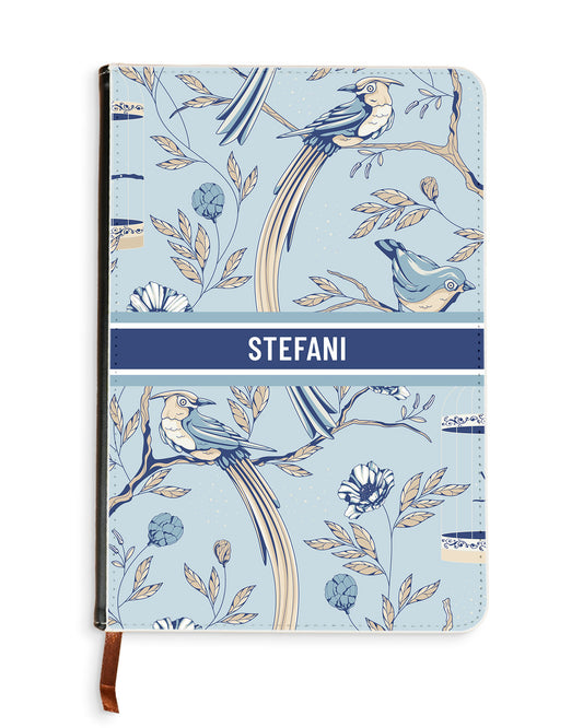 Leather Bookpaper Notebook - Lovebird 5.0
