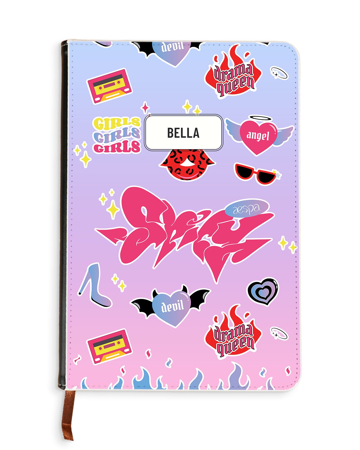 Leather Bookpaper Notebook - Aespa Spicy