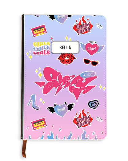 Leather Bookpaper Notebook - Aespa Spicy