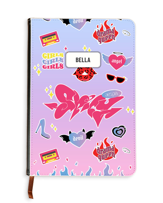Leather Bookpaper Notebook - Aespa Spicy