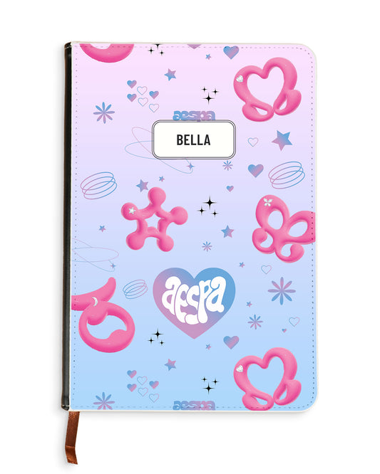 Leather Bookpaper Notebook - Aespa Week