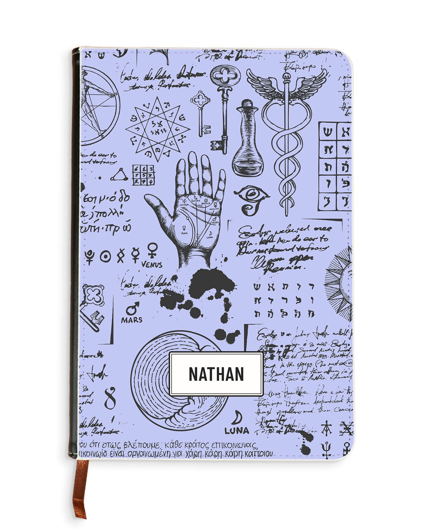 Leather Bookpaper Notebook - Alchemy 2.0