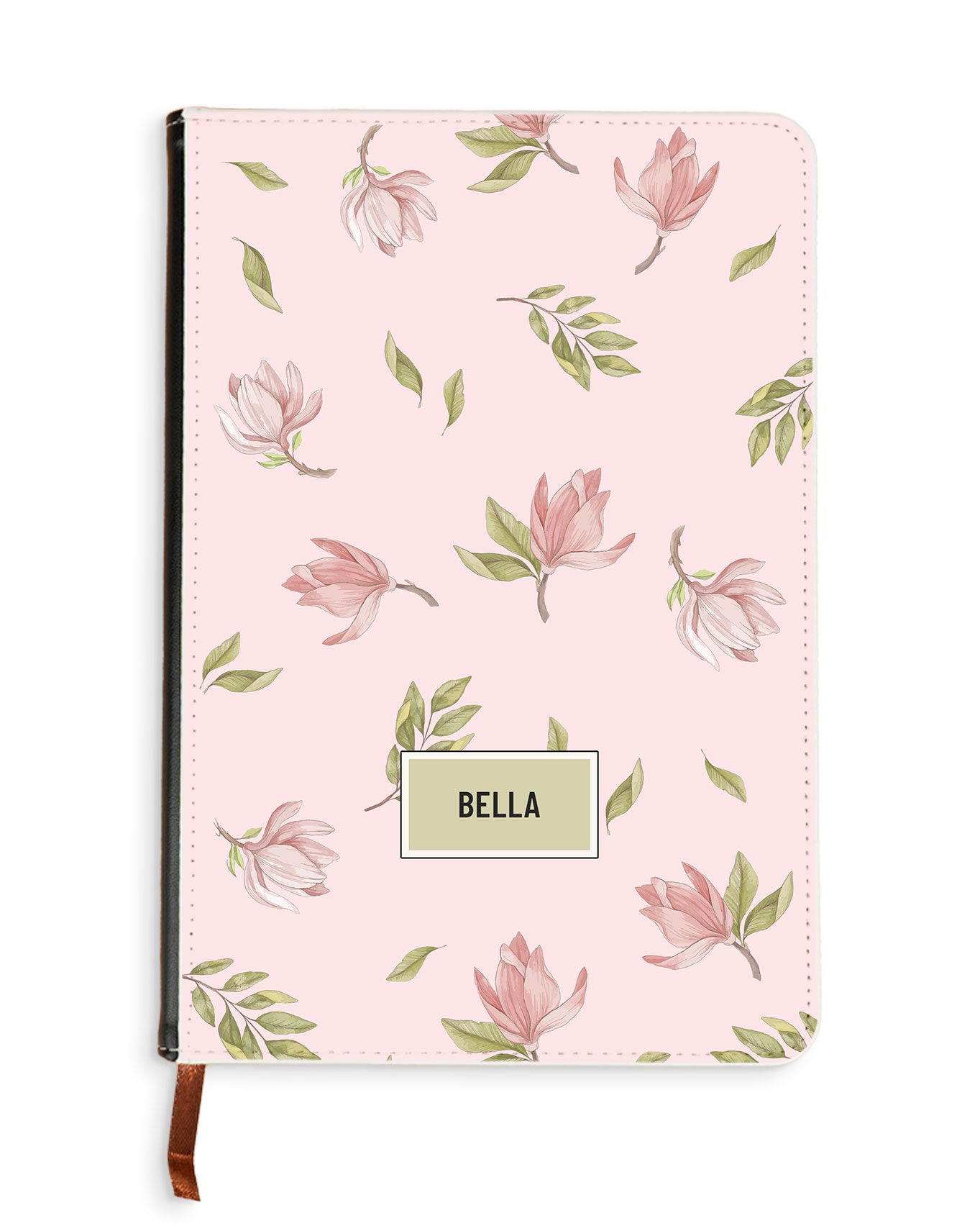 Leather Bookpaper Notebook - Azalea