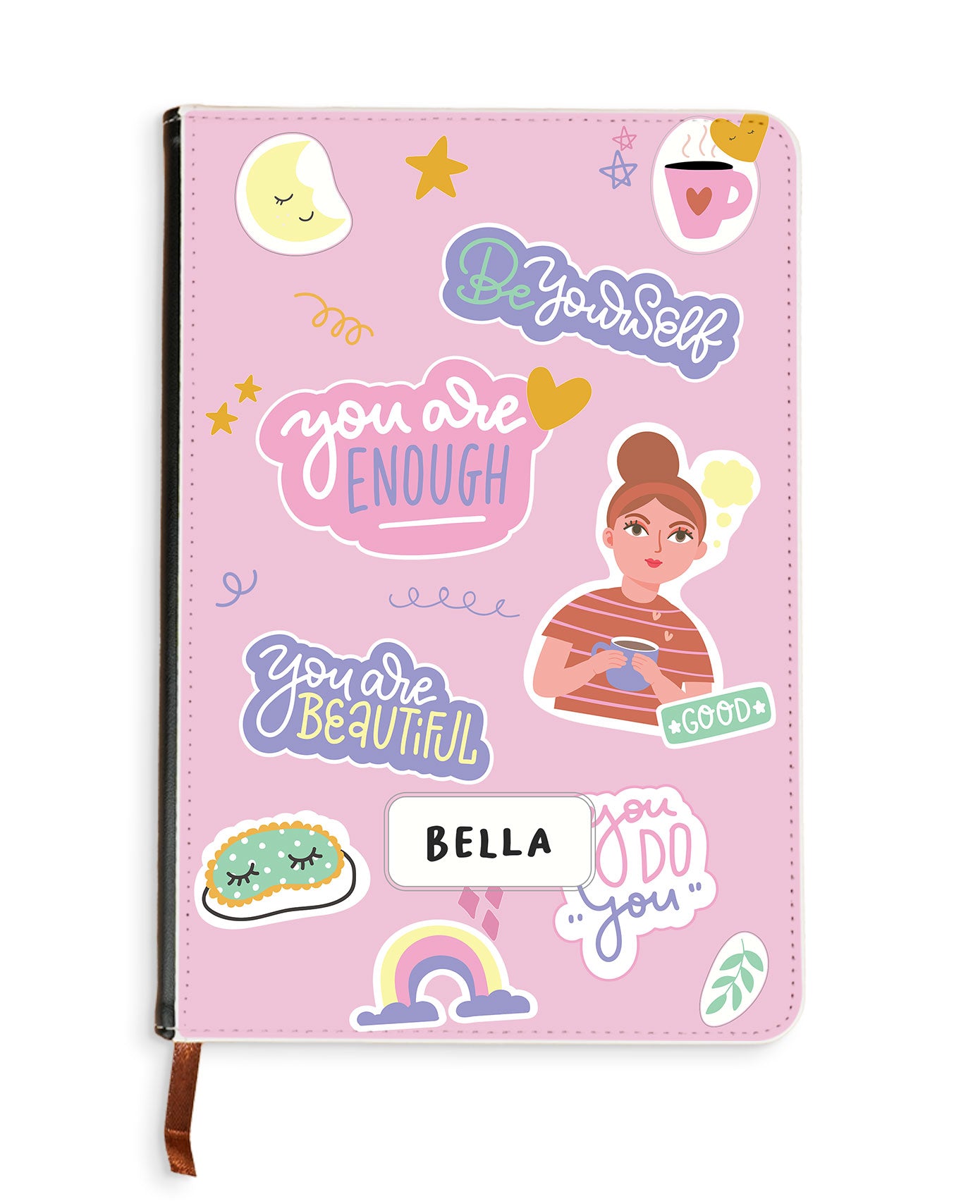 Leather Bookpaper Notebook - Be Yourself