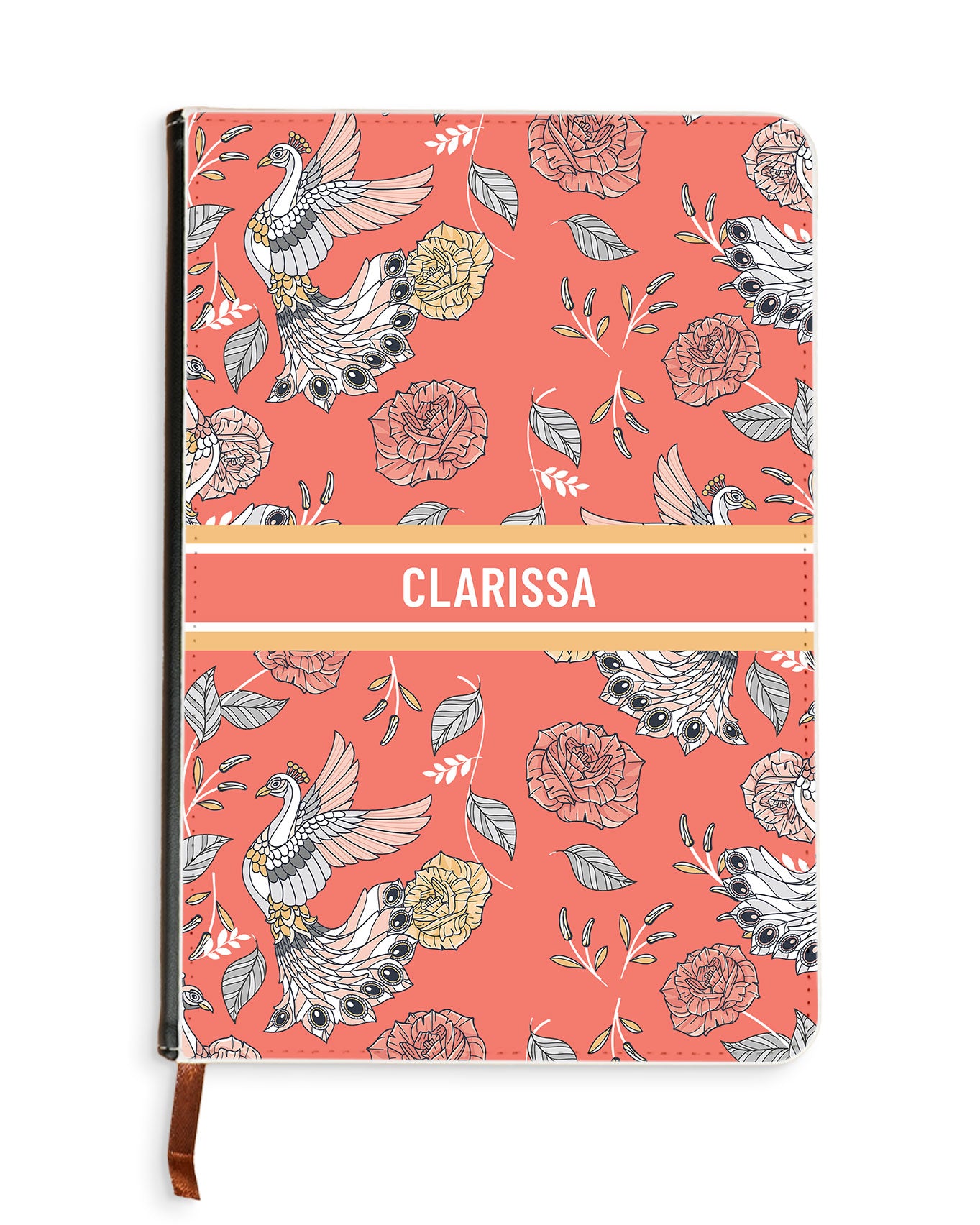 Leather Bookpaper Notebook - Bird of Paradise 1.0
