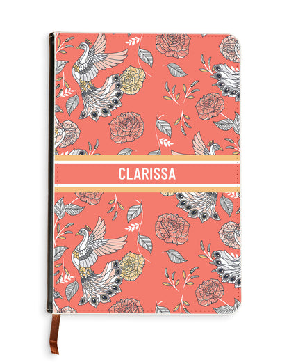 Leather Bookpaper Notebook - Bird of Paradise 1.0