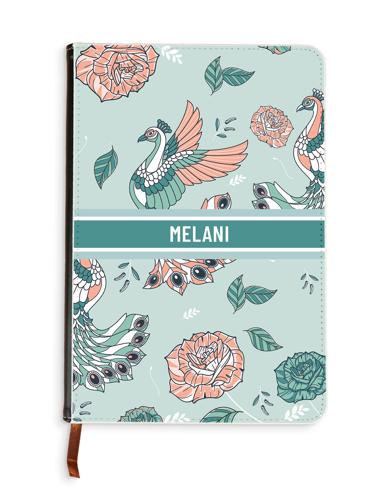 Leather Bookpaper Notebook - Bird of Paradise 3.0