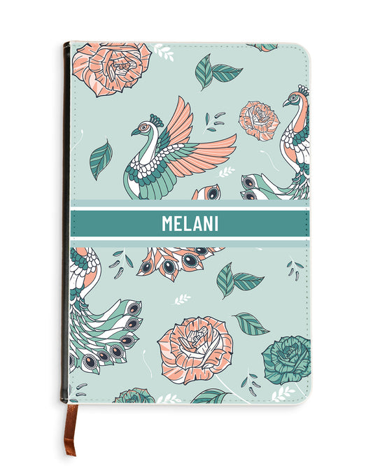 Leather Bookpaper Notebook - Bird of Paradise 3.0