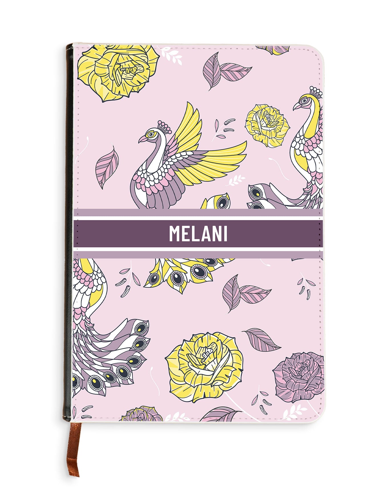 Leather Bookpaper Notebook - Bird of Paradise 4.0