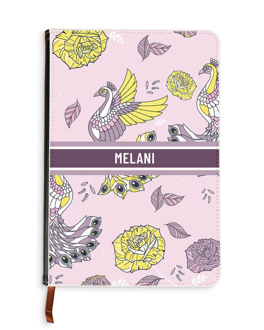 Leather Bookpaper Notebook - Bird of Paradise 4.0