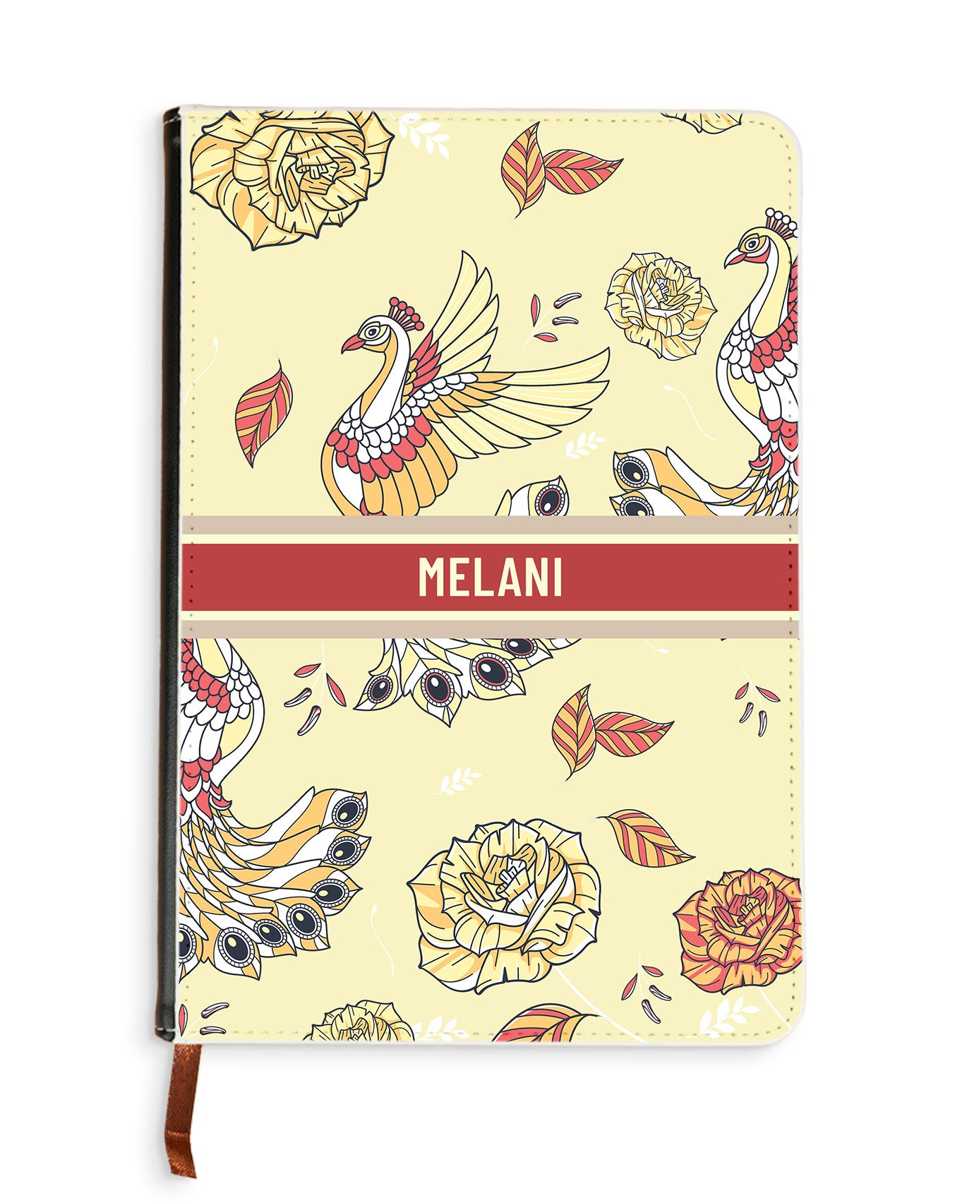 Leather Bookpaper Notebook - Bird of Paradise 5.0
