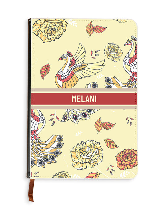 Leather Bookpaper Notebook - Bird of Paradise 5.0