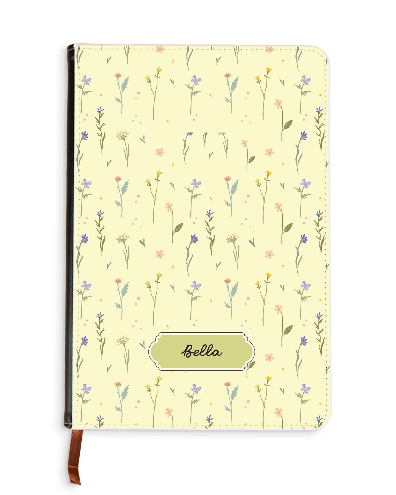 Leather Bookpaper Notebook - Botanical Garden 2.0