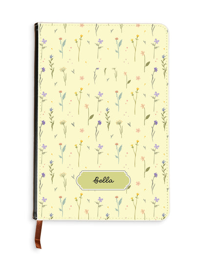 Leather Bookpaper Notebook - Botanical Garden 2.0