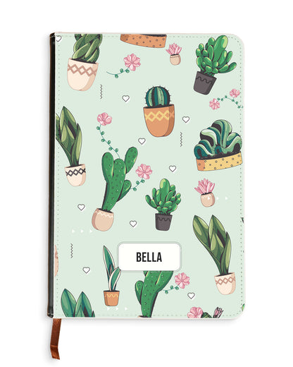 Leather Bookpaper Notebook - Cactus 3.0