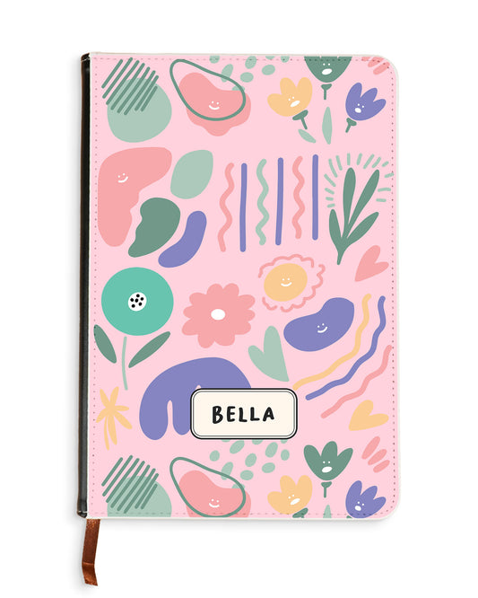 Leather Bookpaper Notebook - Celestial