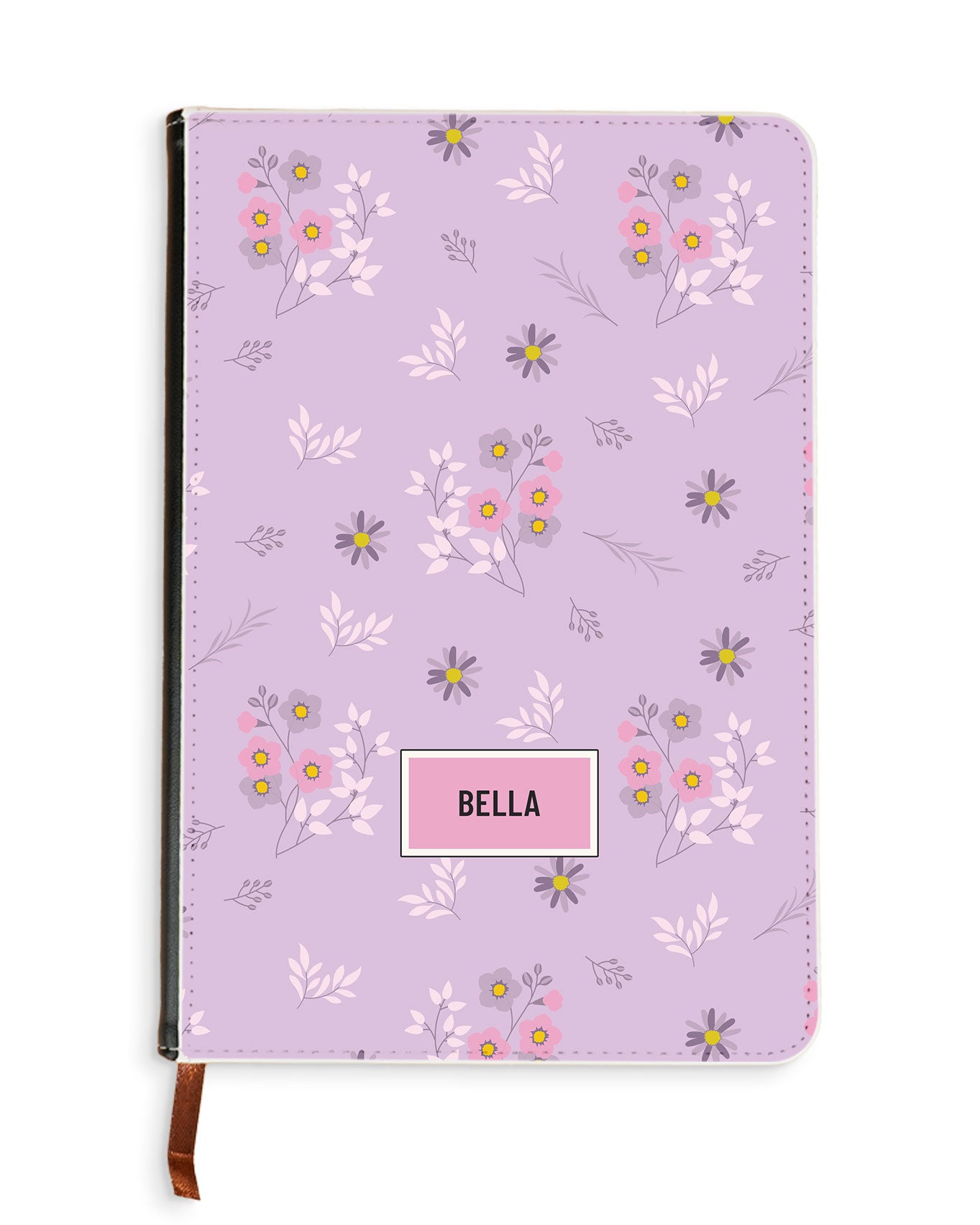 Leather Bookpaper Notebook - Cherry Blossom