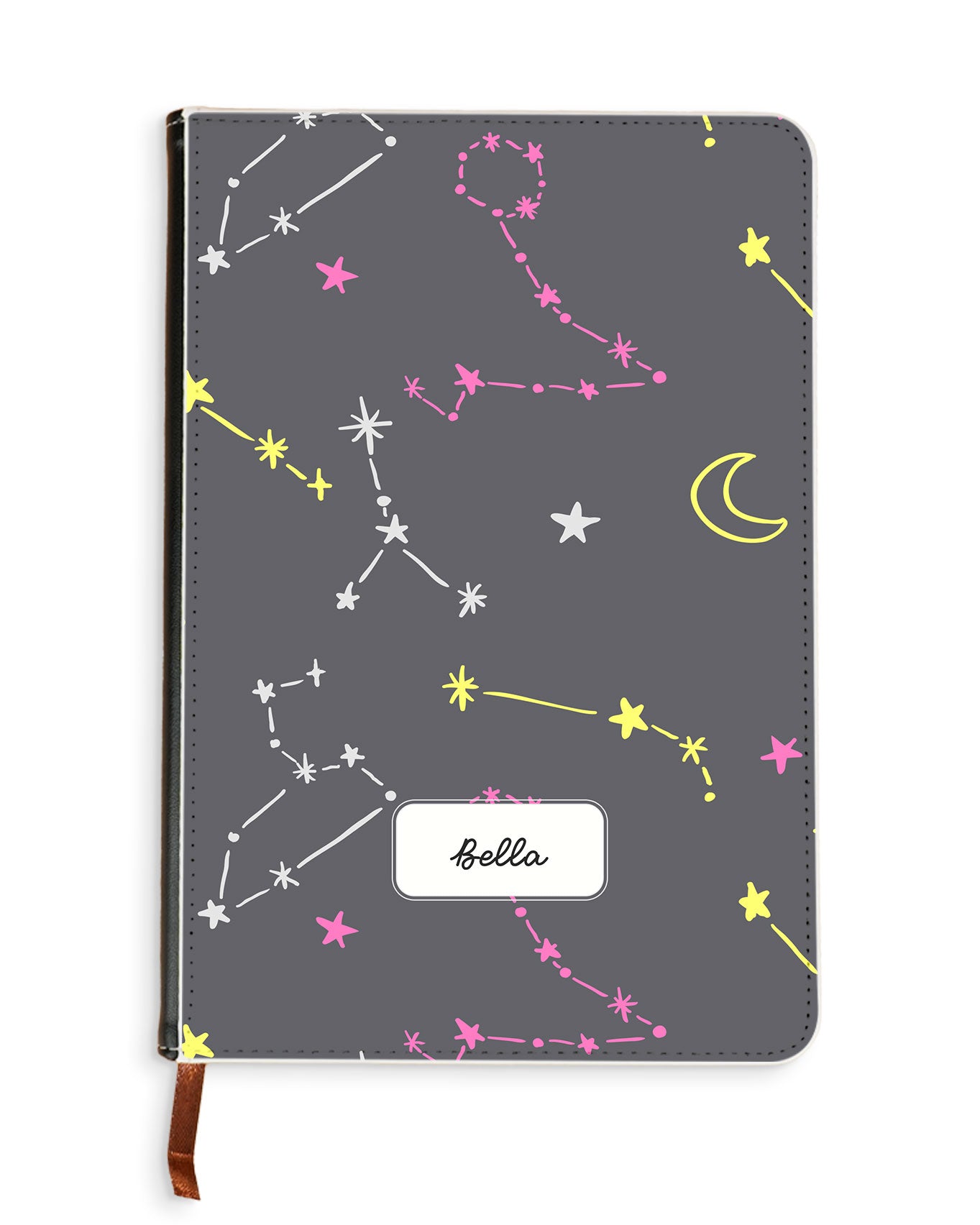 Leather Bookpaper Notebook - Candy Constellation