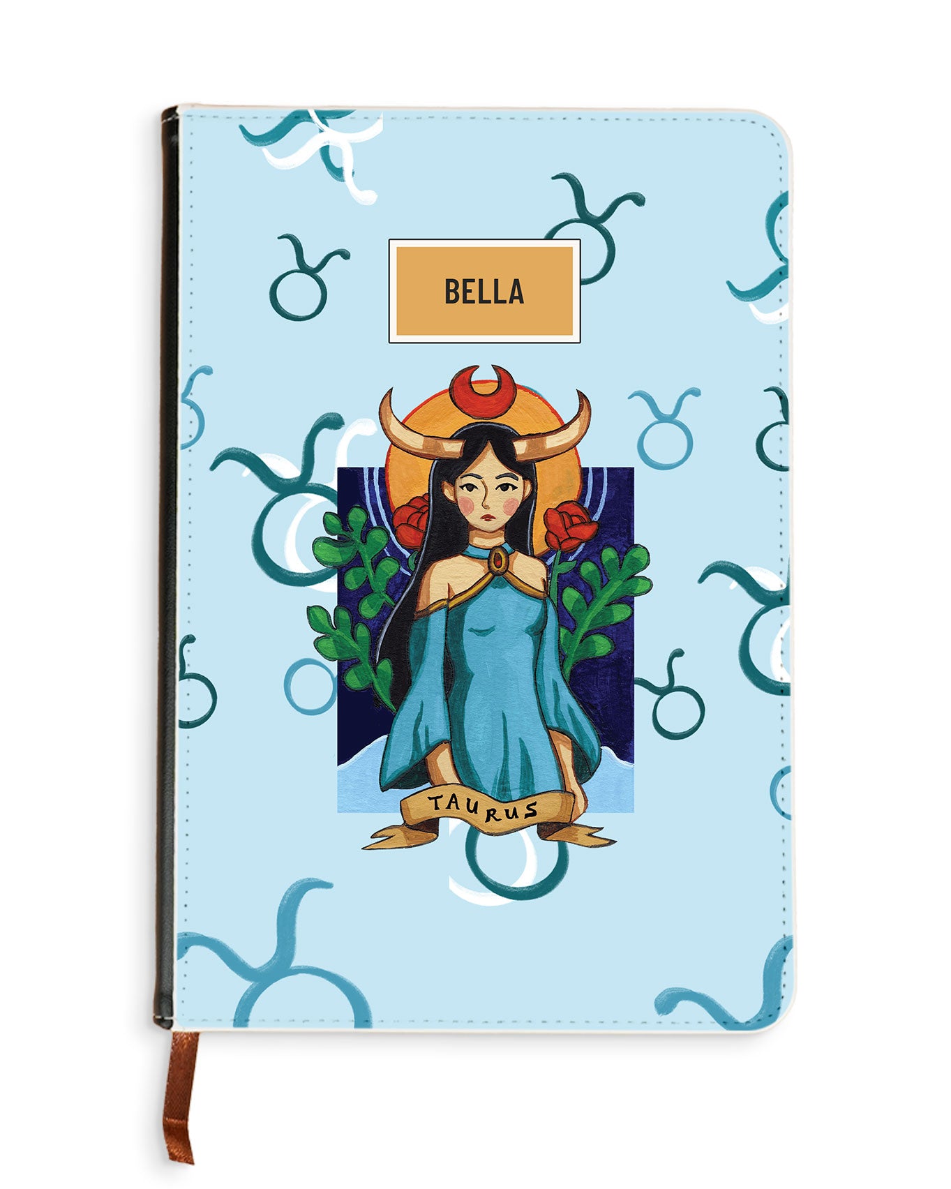 Leather Bookpaper Notebook - Taurus