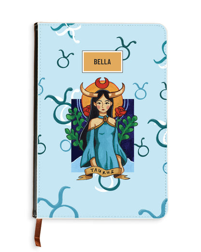Leather Bookpaper Notebook - Taurus