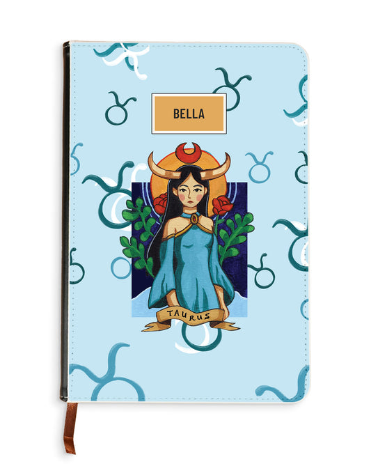 Leather Bookpaper Notebook - Taurus