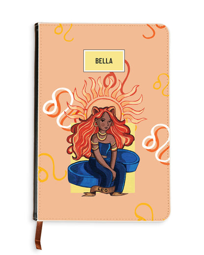 Leather Bookpaper Notebook - Leo