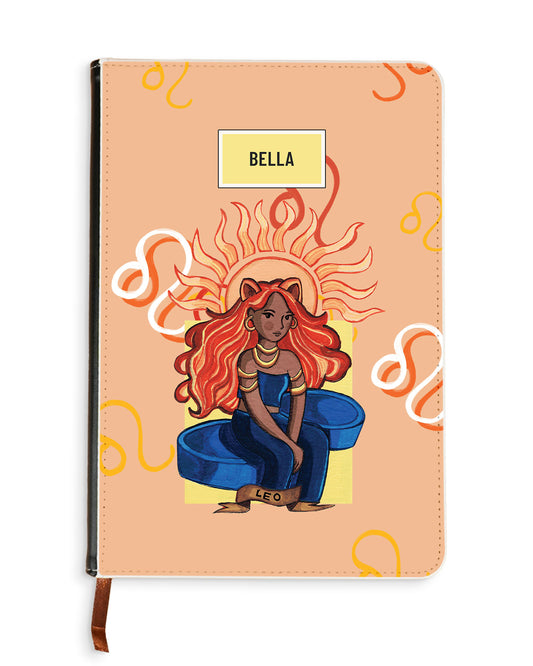 Leather Bookpaper Notebook - Leo