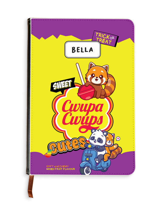 Leather Bookpaper Notebook - Cwupa Cwups