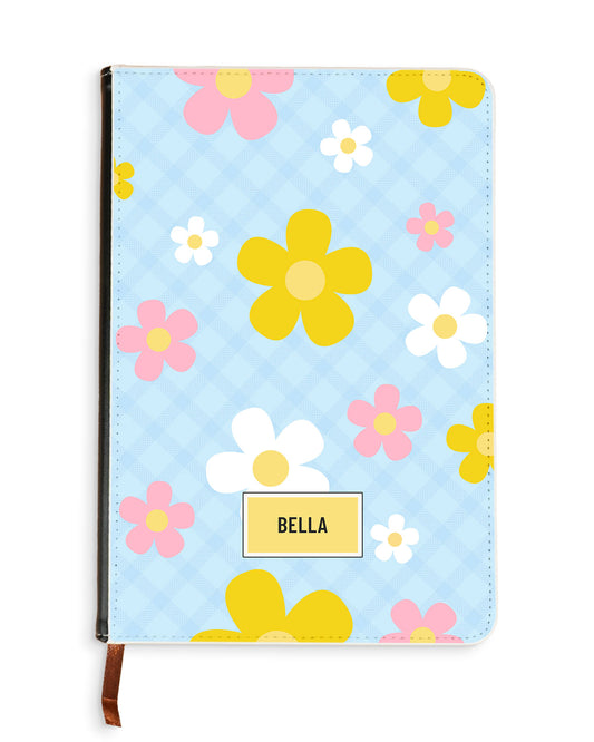 Leather Bookpaper Notebook - Daisy Fresh