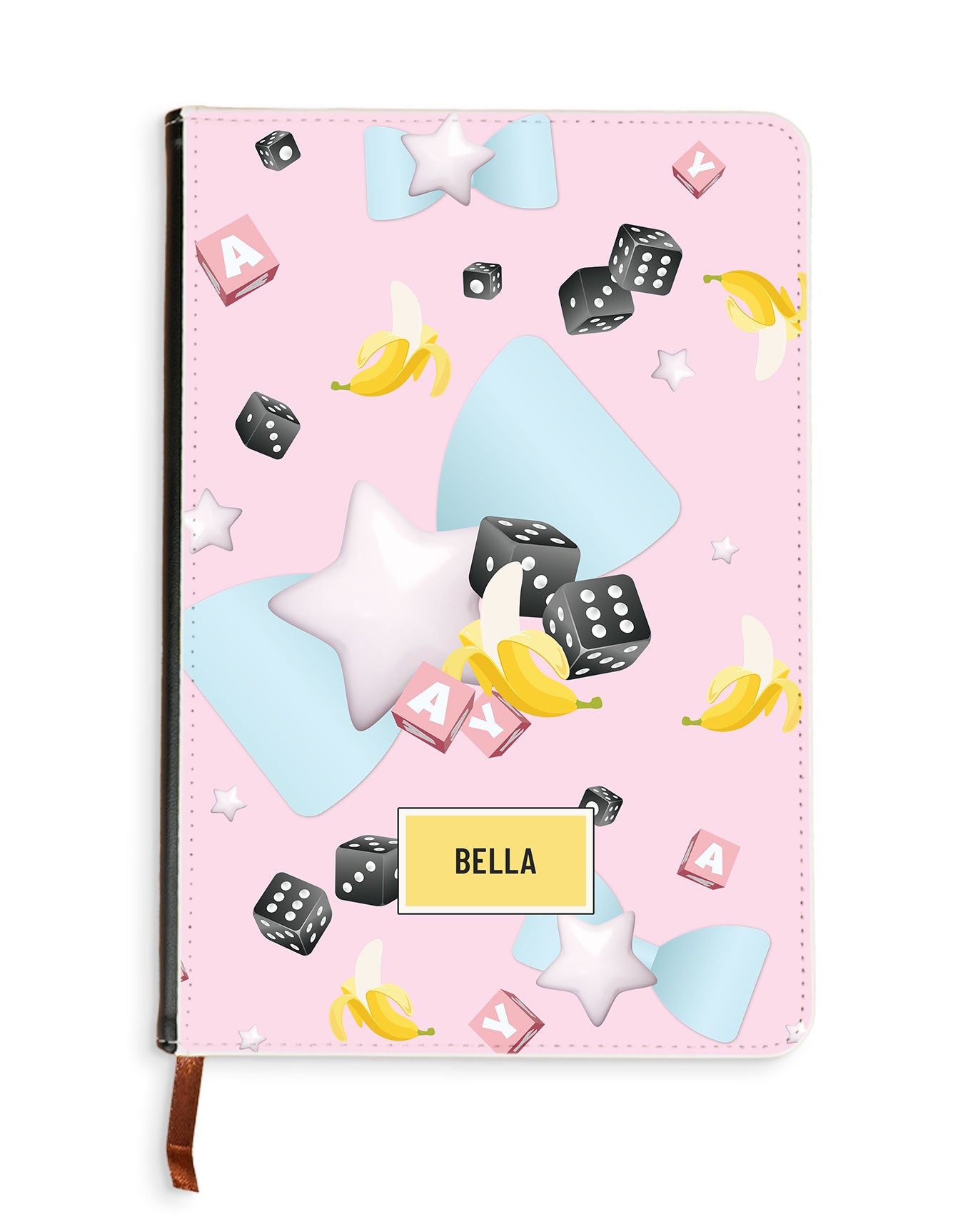 Leather Bookpaper Notebook - Daisy Perfect