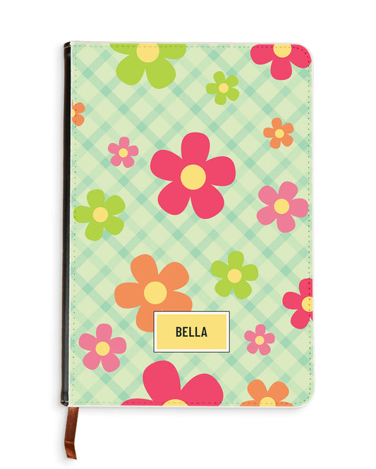 Leather Bookpaper Notebook - Daisy Sunshine 2.0