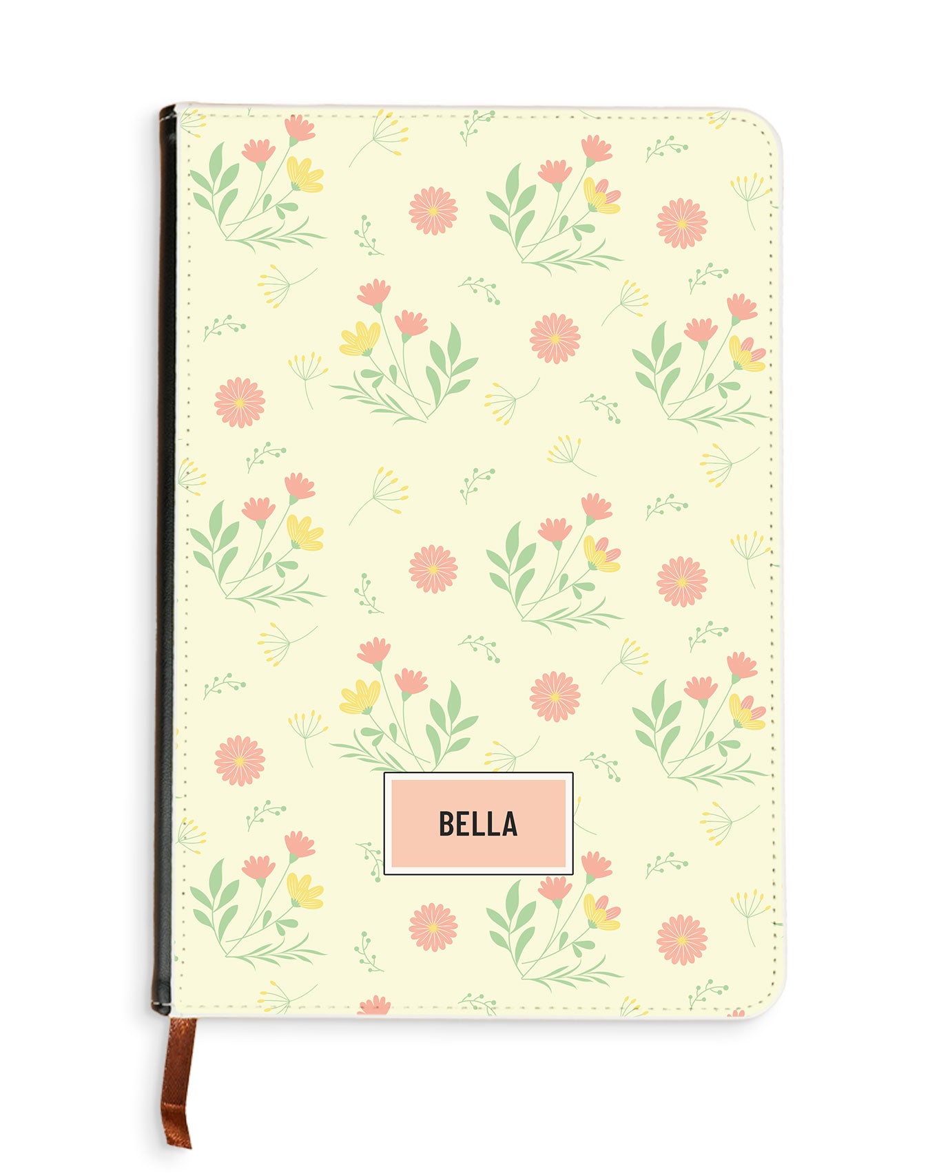 Leather Bookpaper Notebook - Dandelion