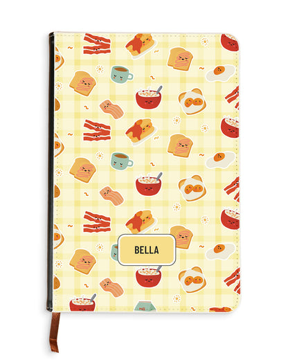 Leather Bookpaper Notebook - English Breakfast