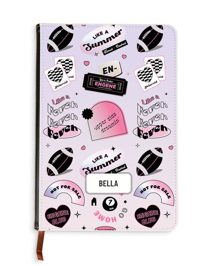 Leather Bookpaper Notebook - Enhypen Sticker