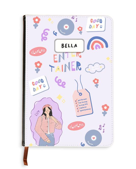 Leather Bookpaper Notebook - ESFP