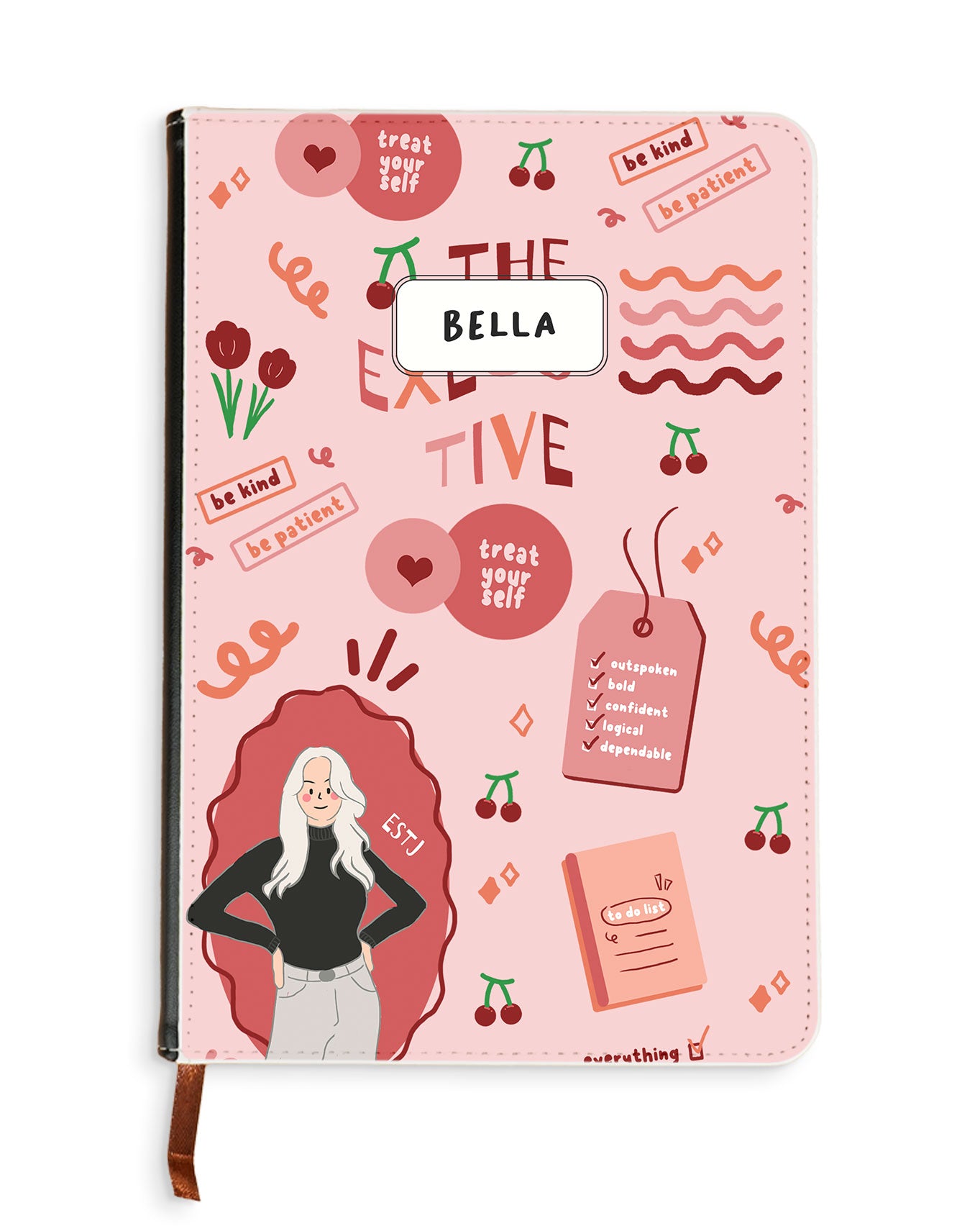 Leather Bookpaper Notebook - ESTJ