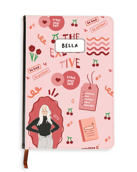 Leather Bookpaper Notebook - ESTJ