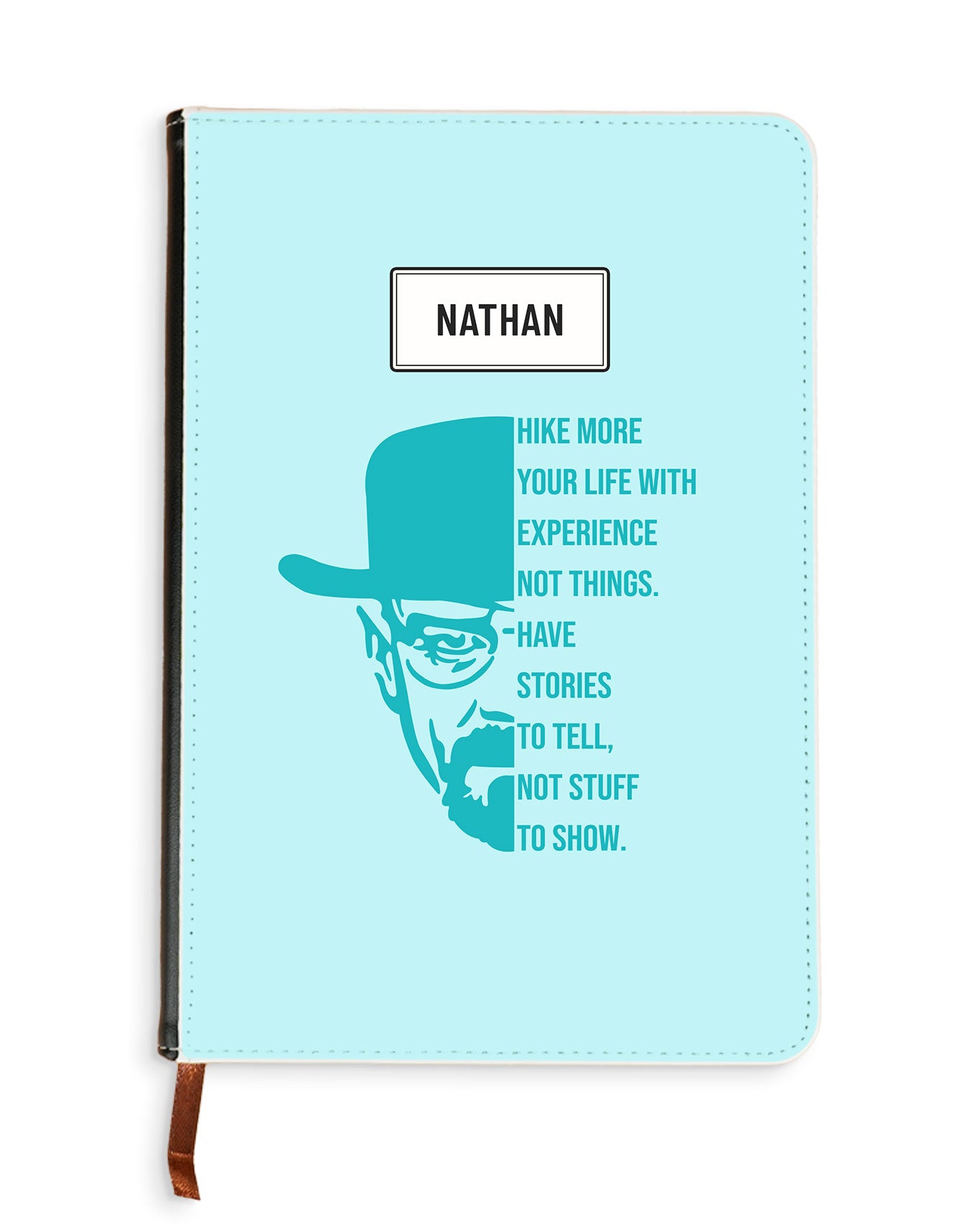 Leather Bookpaper Notebook - Explore More Experience